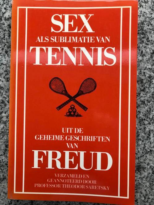 Sex als sublimatie van tennis - Freud, Boeken, Psychologie, Overige onderwerpen, Gelezen, Verzenden