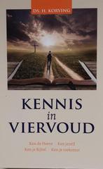 Kennis in viervoud 9789491583650 Korving, Boeken, Korving, H., Gelezen, Verzenden