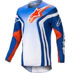 Alpinestars Racer Semi cross shirt Blauw/Hot Oranje – XXL, Alpinestars, Motorcrosskleding, Nieuw met kaartje, Heren