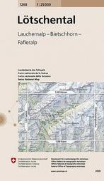 Topografische Wandelkaart Zwitserland 1268 Lotschental, Nieuw, Verzenden