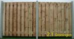 Schuttingen 19 planken + Beton palen compleet € 57.45 p.mtr