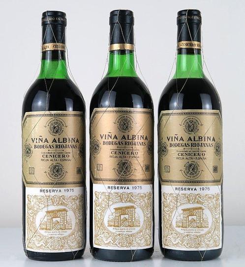 1975 Bodegas Riojanas, Viña Albina Centenary Edition, Verzamelen, Wijnen