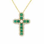 Zonder minimumprijs - Hanger - 14 karaat Geel goud - 1.88ct.