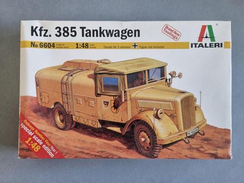 Italeri 6604 Kfz. 385 Tankwagen (Opel Blitz) 1:48, Hobby en Vrije tijd, Modelbouw | Auto's en Voertuigen, Italeri, Verzenden