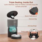 Automatische voerbak kat - Voerautomaat - Voerdispenser - Zw, Dieren en Toebehoren, Verzenden, Zo goed als nieuw