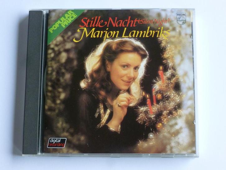 Marjon Lambriks - Stille Nacht, Cd's en Dvd's, Cd's | Kerst en Sinterklaas, Zo goed als nieuw, Verzenden