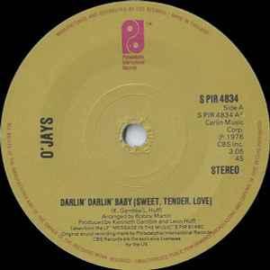 vinyl single 7 inch - OJays - Darlin Darlin Baby (Swee..., Cd's en Dvd's, Vinyl Singles, Zo goed als nieuw, Verzenden