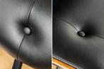 Retro barkruk CLASSICO zwart 115cm in hoogte verstelbaar, Nieuw, Ophalen of Verzenden