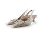 Zinda slingbacks in maat 38 Wit | 10% korting, Kleding | Dames, Schoenen, Verzenden, Wit, Zo goed als nieuw, Zinda