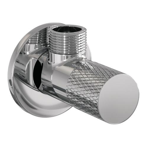 Hoekstopkraan Brauer Chrome Carving Edition Compleet Met, Doe-het-zelf en Verbouw, Sanitair, Kraan, Nieuw, Chroom, Ophalen of Verzenden