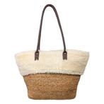 schaap wit jute schoudertas 50cm, Verzenden, Nieuw