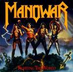 LP gebruikt - Manowar - Fighting The World (Europe, 1987), Cd's en Dvd's, Vinyl | Hardrock en Metal, Zo goed als nieuw, Verzenden