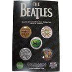 The Beatles Sgt. Pepper button 5-pack officiële merchandise, Nieuw, Ophalen of Verzenden, Kleding