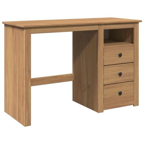 Massief Houten Bureau Panama | tweedekansje | OP=OP, Huis en Inrichting, Bureaus, Nieuw, Bureau, Ophalen of Verzenden