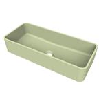 Arcqua Case Opbouw Waskom Rechthoek 60x26 Mat Pastel Groen, Ophalen of Verzenden, Nieuw, Overige typen