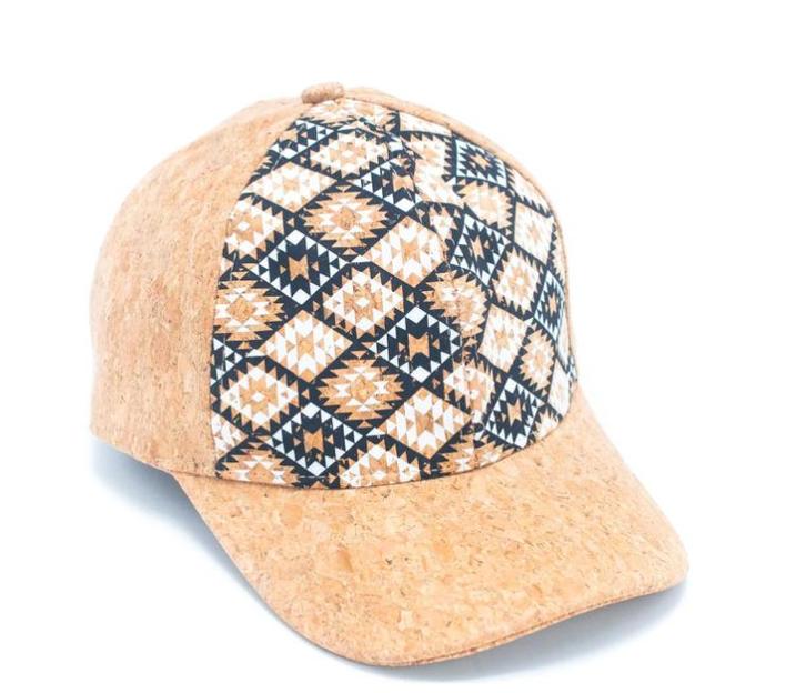 Kurk pet -  Wit & Donkerblauw Ruitmotief - verstelbaar, Huis en Inrichting, Woonaccessoires | Overige, Ophalen of Verzenden