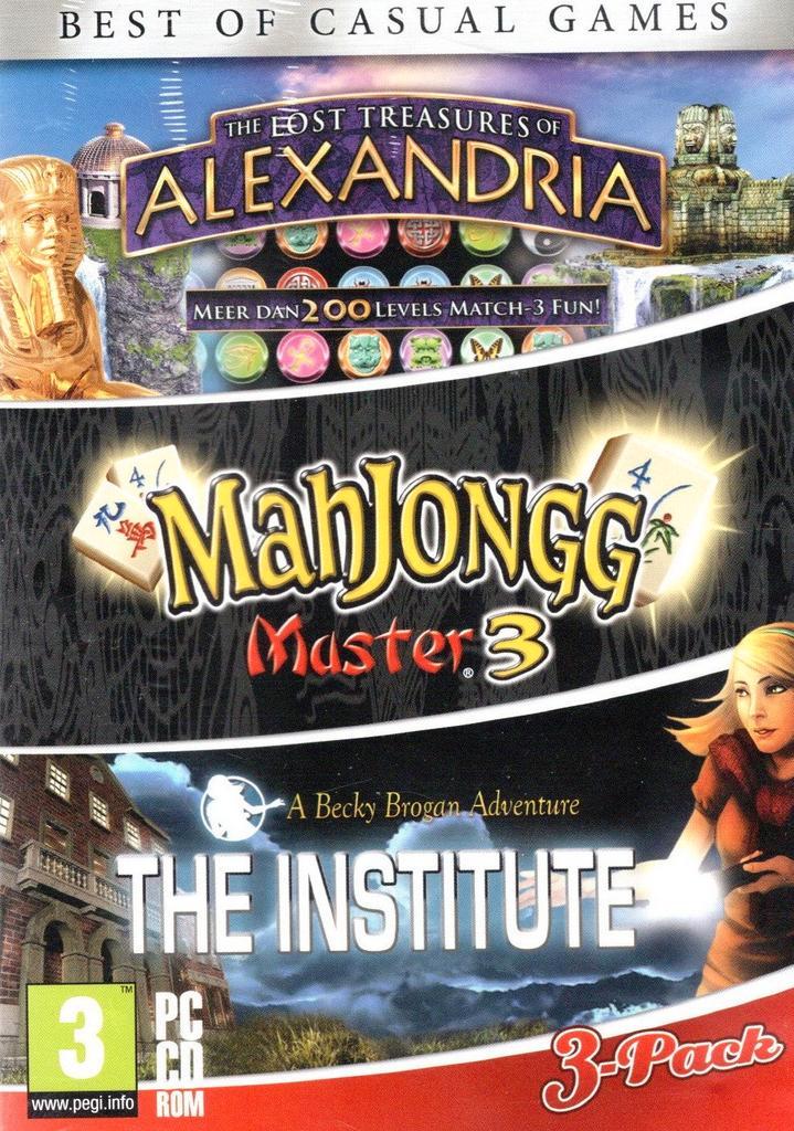 PC The Lost Treasures of Alexandria + Mahjongg Master 3 + Th, Spelcomputers en Games, Spelcomputers | Overige Accessoires, Nieuw