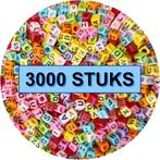 Fako Bijoux - Letterkralen Vierkant Bulk - Letter Beads -, Hobby en Vrije tijd, Kralen en Sieraden maken, Verzenden, Nieuw