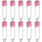 Fako Bijoux - 10 Veiligheidsspelden Met Beschermkap -, Sieraden, Tassen en Uiterlijk, Broches, Verzenden, Nieuw