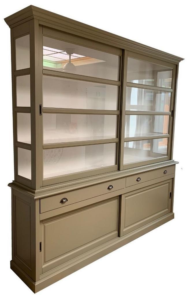Buffetkast olijfgrijs Leiden 240 x 240cm, Huis en Inrichting, Kasten | Buffetkasten, Ophalen of Verzenden