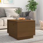 vidaXL Salontafel 40x50x35 cm massief grenenhout honingbruin, 50 tot 100 cm, Verzenden, Nieuw, 50 tot 100 cm