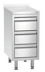 Bartscher Ladenkast 700S3A | 3 Lades | GN 1/1 | RVS | 400x70, Zakelijke goederen, Horeca | Keukenapparatuur, Ophalen of Verzenden