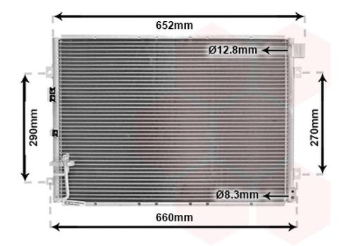 LUCHTCONDENSATOR VOOR KIA SORENTO I JC 2002-2006 976063E000, Auto-onderdelen, Airco en Verwarming, Nieuw, Ophalen of Verzenden