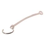 Novio Veiligheidsnoer 247mm PVC, transparant met S-haak, Ophalen of Verzenden, Nieuw