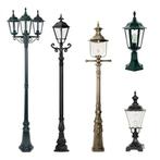 Staande Buitenlantaarn Tuinlantaarn Lantaarnpaal Buitenlamp, Bewegingssensor, Minder dan 50 watt, Staande lamp, Ophalen of Verzenden