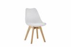 Stoelenset –  - Retro design – Stijlvol wit, Huis en Inrichting, Wit, Nieuw, Ophalen of Verzenden, Vier