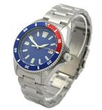 Automatic Diving Watch - Pepsi blau Seikowerk Automatik -, Nieuw