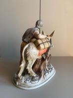 Capodimonte, Real Fabbrica Fernandea - Beeldje, pastore con, Antiek en Kunst, Antiek | Glas en Kristal