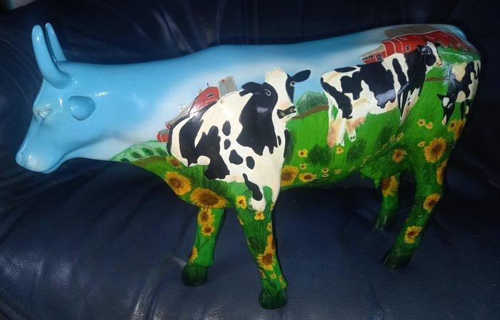 CowParade - Beeldje - Superbe Vache  Cow Barn  West, Antiek en Kunst, Curiosa en Brocante