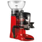 GGM Gastro | Koffiemolen - 1kg - 77dB - Met doseerder - Rood, Verzenden, Nieuw