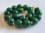 18 Kilates (750) Oro - Jade groen - Armband, Antiek en Kunst