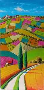 Giulio Morandi (XX-XXI) - Paesaggio a colori, Antiek en Kunst