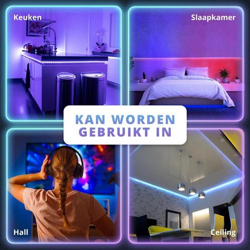 Lideka - LED Strip 20 Meter (2x10) - 3.0 A - 50K Branduren -, Huis en Inrichting, Lampen | Overige, Zo goed als nieuw, Ophalen of Verzenden