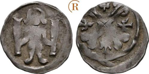 Pfennig Stendal Brandenburg: Heinrich Iii, 1319-1320:, Postzegels en Munten, Munten | Europa | Niet-Euromunten, Verzenden