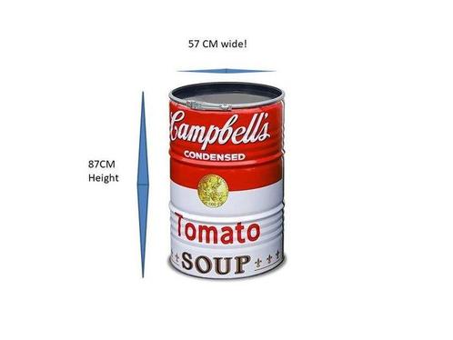 Andy Warhol (after) - Campbell Tomato Soup XXL Barrel, Antiek en Kunst, Kunst | Schilderijen | Modern