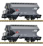 fleischmann 831313 N 2-delige set: Graansilo-wagons, SBB, Overige merken, Gelijkstroom, Verzenden, Overige typen