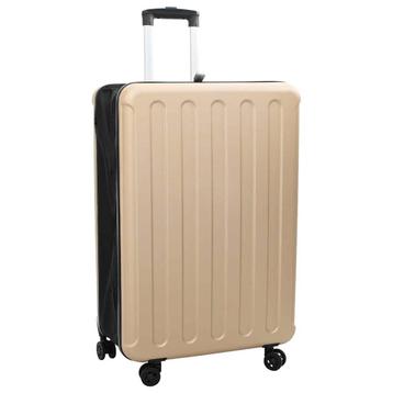 vidaXL Vouwbare Koffer Hard Shell 28 Champagne 50x30x76 cm beschikbaar voor biedingen