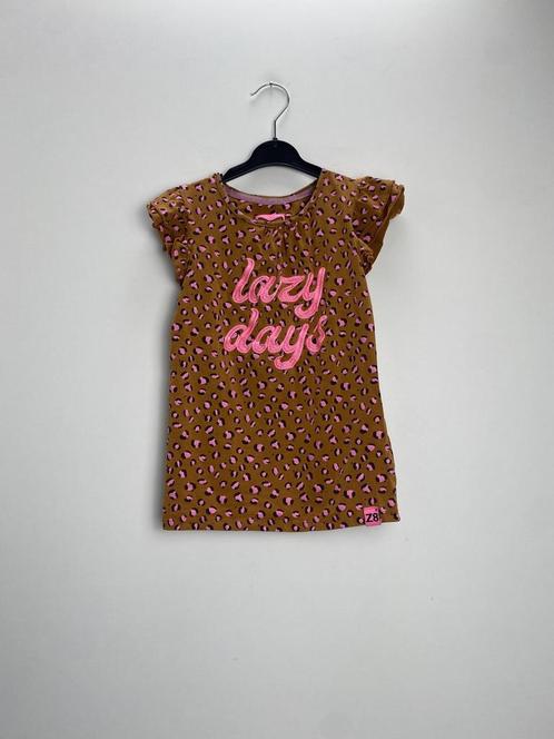 Z8 T-shirt / Bruin / Maat   116 122, Kinderen en Baby's, Kinderkleding | Maat 116
