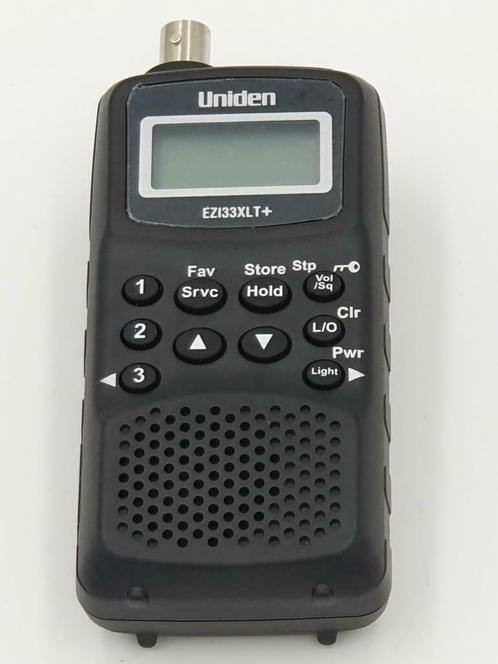 Uniden Bearcat EZI33XLT+ handscanner met airband, Telecommunicatie, Scanners, Nieuw, Draagbaar, 30 tot 200 kanalen, Verzenden