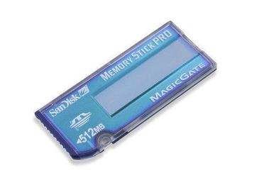 Memory Stick Card - 512 MB voor Sony Cameras