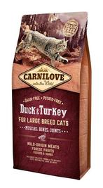 Carnilove Cat Large Breed Eend & Kalkoen 6 kg., Dieren en Toebehoren, Dierenvoeding, Ophalen of Verzenden