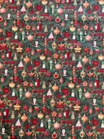 Kerstdecoratiewebstof met het effect van een kerstboom met, Nieuw