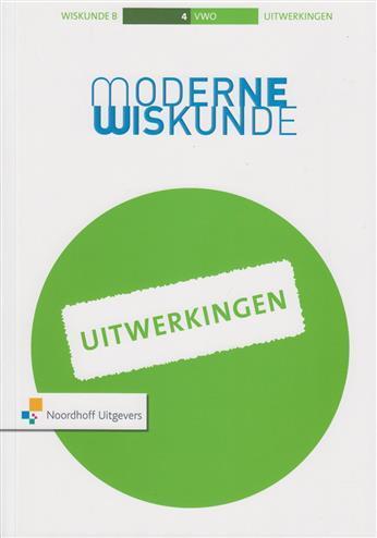 Moderne Wiskunde Uitwerkingenboek 10 vwo 4 wis 9789001796549, Boeken, Techniek, Zo goed als nieuw, Verzenden