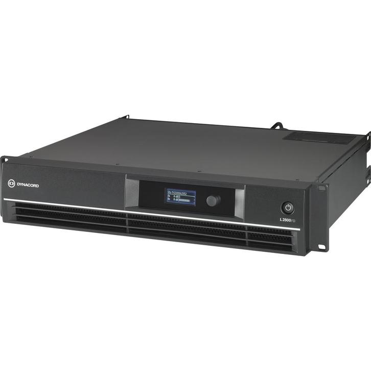 Dynacord L2800FD DSP-versterker 2x 1400W @ 4 Ohm, Auto diversen, Autospeakers, Verzenden