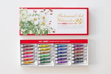 Holbein Artists watercolor botanical 24 tubes aquarelverf beschikbaar voor biedingen