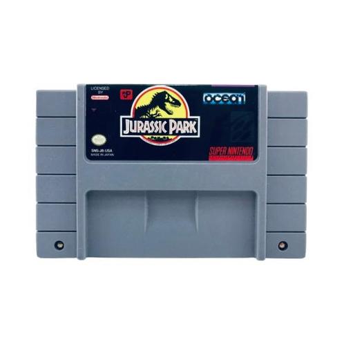 Jurassic Park (Losse Cassette) (USA), Spelcomputers en Games, Games | Nintendo Super NES, Verzenden